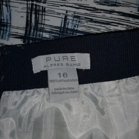 Pure Alfred Sung Ladies Lightweight Size 16 Straight Fit skirt - Picture 3 of 8